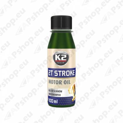 K2 2T STROKE OIL 2T MOOTORIÕLI ROHELINE 100ML (POOLSÜNT.)