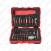 34-OS. 1/4"+10MM SPETS. TORX JA KUUSKANT OTSIKUTE KOMPL. VIGASTATUD KS TOOLS