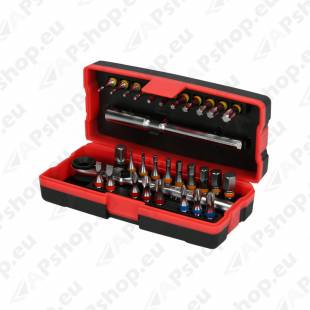 31-OS TORSION KRUVIK. OTSIKUTE KOMPL. LIIGENDPEAGA TIRRVÕTMEGA KS TOOLS.