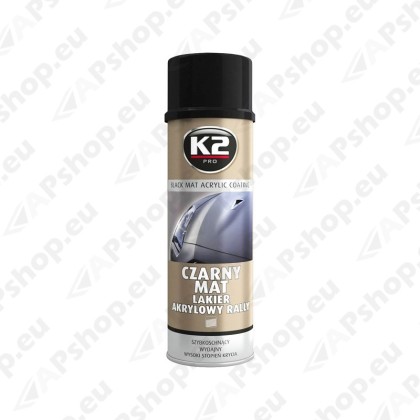 K2 MUST MATT AKRÜÜLVÄRV 500ML