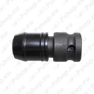 1/2" LÖÖKADAPTER 10MM KUUSKANT OTSIKUTELE. MAGNETI JA LUKUSTUSEGA. TRIUMF