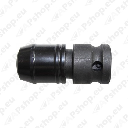 1/2" LÖÖKADAPTER 10MM KUUSKANT OTSIKUTELE. MAGNETI JA LUKUSTUSEGA. TRIUMF