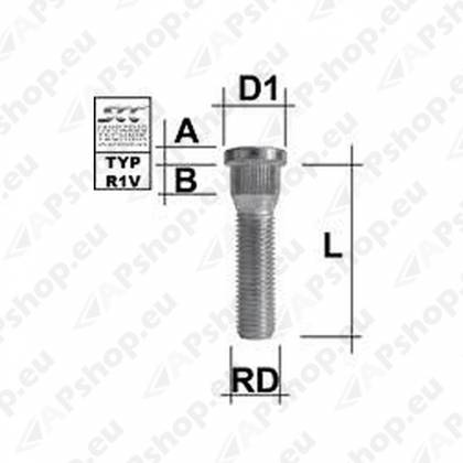 TIKKPOLT TP14X1.50/55/14.65 (P65/55. D15.80) M1415RE60C