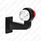 SARVTULI LED SKANDINAAVIA KÕVER 45° 190MM VASAK/PAREM 12/24V