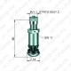 TL-MET.VENTIIL. NIKELDATUD. L=39MM. AVA=8.3MM. 14BAR S/A
