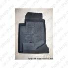 Vehicle-specific moulded floor mats