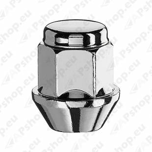 MUTTER M12X1.50/30/19 (KINNINE.P30. CH19) INOX PEA