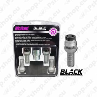 LUKUSTUSP. MCGARD (BLACK) PK14X1.50/37.1/19 (PALL-PUKS. R14. CH19) MUST