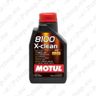 MOTUL 8100 X-CLEAN 5W40 1L