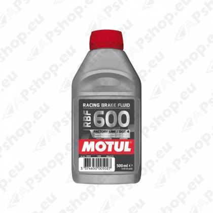 MOTUL RBF 600 FACTORY LINE 312°C 0.5L DOT4 PIDURIVEDELIK