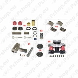 KNORR PIDURISADULA REM.KOMPLEKT BPW TSB37/4309-CHS5002
