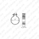 KLAMBER DIN 124.5MM