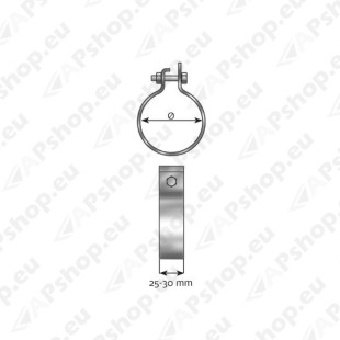 KLAMBER DIN 85.5MM
