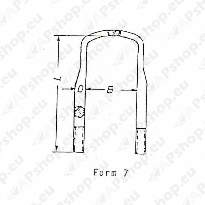 42050261 IVECO KAMMITS 101X24X535 F.7