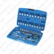 46-OS. TÖÖRIISTAKOMPL. PAD 1/4" 4-14MM + TORX TRIUMF