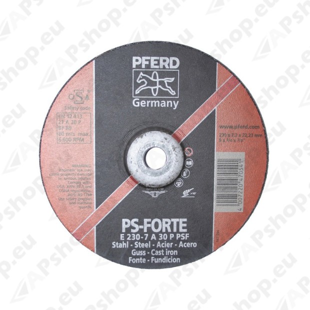 Abrasive sanding discs for metal