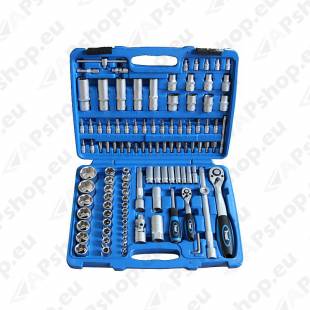 108-OS. PADRUNVÕTMETE JA OTSIKUTE KOMPLEKT 1/4"&1/2" TRIUMF