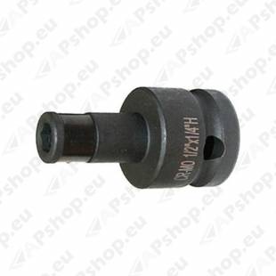 1/2" LÖÖKADAPTER 1/4" KUUSKANT OTSIKUTELE. TRIUMF