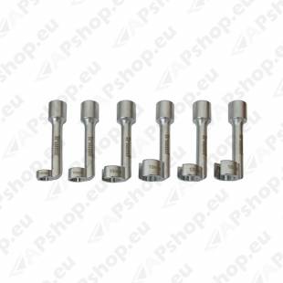 6-OS 1/2" PADRUNVARREGA NIHUT. LÕHIK- SILMUSVÕTMETE KOMPL. 12-19MM TRIUMF
