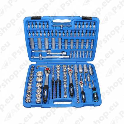 171-OS. TRIUMF TÖÖRIISTAKOMPL.PAD 1/4"+3/8"+1/2" +TORX. KUUSKANT!
