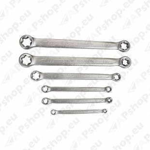 6-OS SIRGE SILMUSVÕTMETE KOMPL. TORX E6XE8-E20X24 TRIUMF