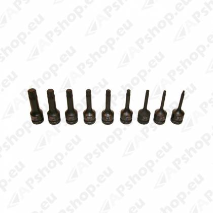 9-OS. 12-TÄHIK LÖÖKOTSIKUTE KOMPL 1/2" M4-M16