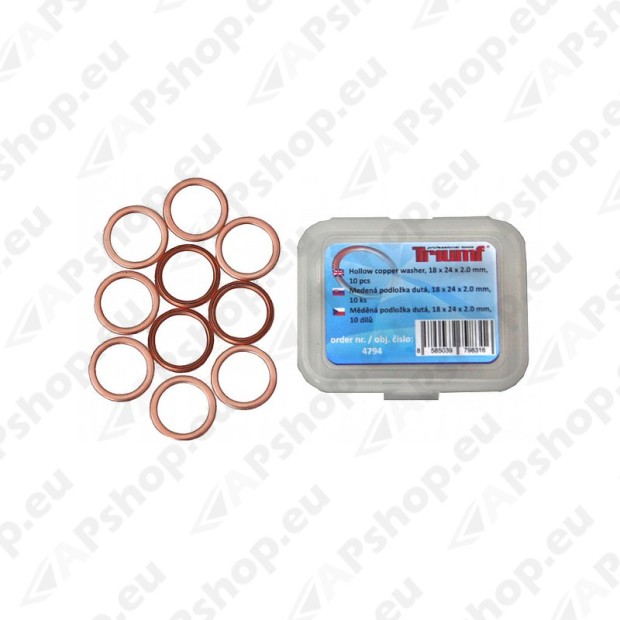 O-rings, washers