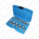 19-OS. TRIUMF 1/2" TORXOTSIKUTE- PADRUNITE KOMPL T30-T70. E10-E24