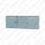 SEINAKAPP. WALLCAB17 PERFO 3.-OSALINE 1596X600X250MM MALOW