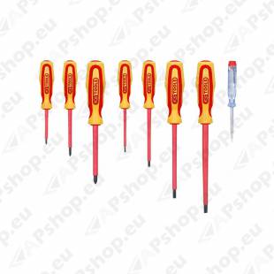 8-OS. ELEKTRIKU KRUVIKEERAJATE KOMPL. PH+LAPIK+INDIKAATOR VDE/1000V KS TOOLS