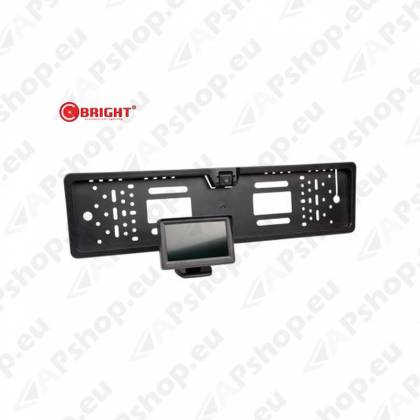 BRIGHT Tagurduskaamerasüsteem 4.3" 1-92258