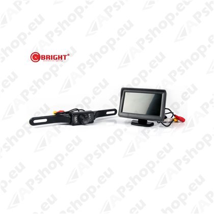 BRIGHT Backup Camera System 4.3" 1-92257