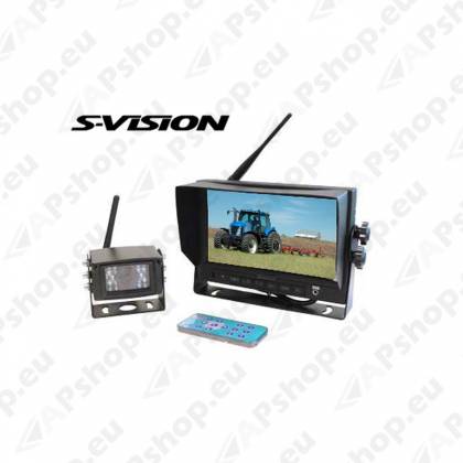S-VISION Backup Camera 7" Screen 1705-00016