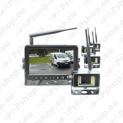 VEISE Wireless Camera System 7", 4 Cameras RV-7760-4