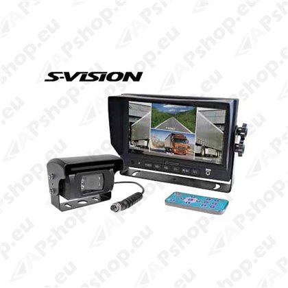 S-VISION Backup Camera 7" Screen 1705-00011