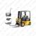 S-VISION Forklift Camera System, Wireless 1705-00012