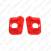Strongflex Engine Front Mount Inserts 081251B