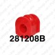 Strongflex Rear Anti Roll Bar Bush 281208B_14mm