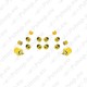 Strongflex Rear Suspension Bush Kit Sport 016076A