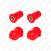 Strongflex Front Wishbone Bushes Kit 066041B