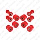 Strongflex Rear Suspension Bush Kit 066065B