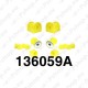 Strongflex Front Suspension Bush Kit Sport 136059A