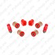 Strongflex Front Kit Suspension Polyurethane Bushes 156078B