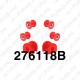 Strongflex Rear Anti Roll Bush Kit 276118B