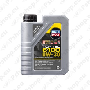 Liqui Moly TOP TEC 6100 mootoriõli 0W30 1L LI20777