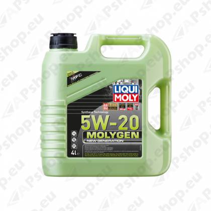 LIQUI MOLY LI20798 НС-синтетическое моторное масло Molygen New Generation 5W-20