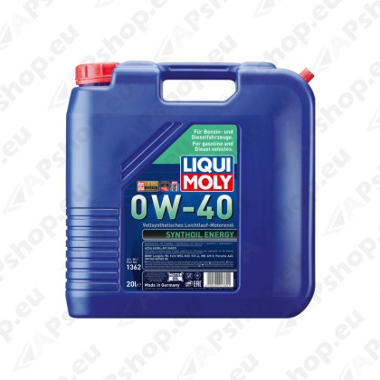 Synthoil Energy 0W-40