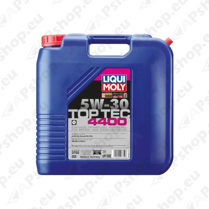 Liqui Moly TOP TEC 4400 5W-30 hüdrokrakk õli 20L LI3752