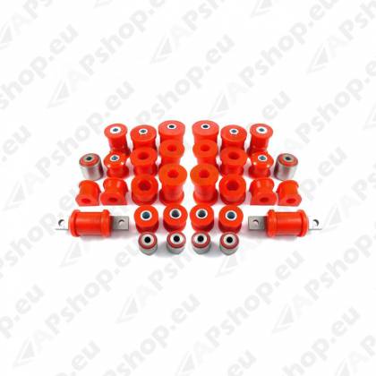 MPBS Set Of Front And Rear Axle Bushes 0301001
