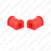 MPBS Front Stabilizer Bar Bushings 2Pcs. 0805189